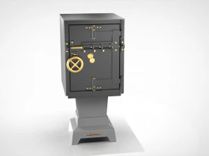 Dishonored Safe as Cartridge Organizer 3D Print Model