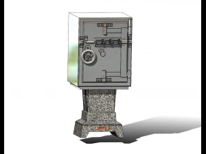 Dishonored Safe as Cartridge Organizer 3D Print Model