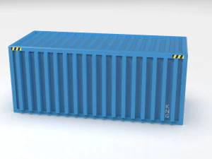 Valorant Scale Maritime Container Assembly AS Nintendo Switch Cartridges Storage Box 3D Print Model