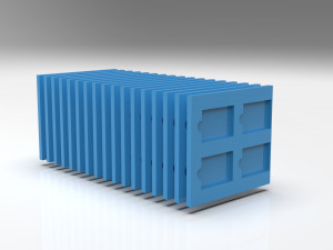 Valorant Scale Maritime Container Assembly AS Nintendo Switch Cartridges Storage Box 3D Print Model