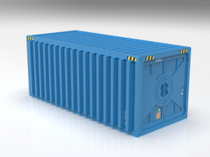 Valorant Scale Maritime Container Assembly AS Nintendo Switch Cartridges Storage Box 3D Print Model