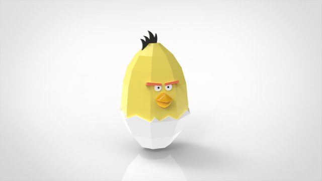 Chuck Easter Box Assembly Model Cetak 3D .c4d .max .obj .3ds .fbx .stl .blend 