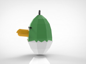 Toucan Easter Box Assembly 3D Print Model