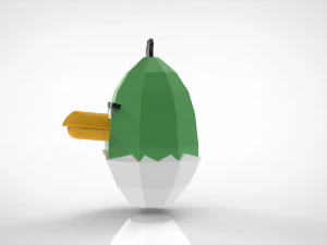Toucan Easter Box Assembly 3D Print Model