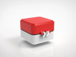 ポケモン ヒンジ付きボックス 3Dプリントモデル