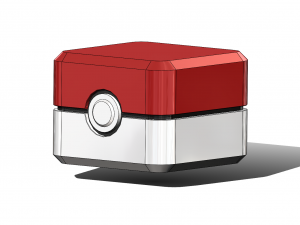 Pockemon Hinge Box Modello di stampa 3D