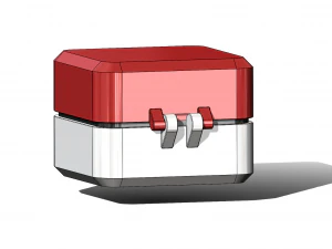 ポケモン ヒンジ付きボックス 3Dプリントモデル