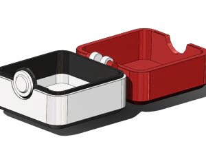 ポケモン ヒンジ付きボックス 3Dプリントモデル