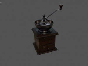 Coffee Mill 3D Model