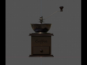 Coffee Mill 3D 模型