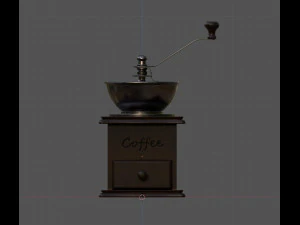 Coffee Mill 3D Model
