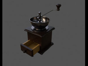 Coffee Mill 3D 模型