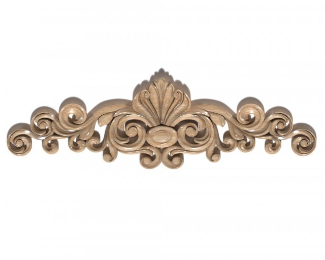 Cartouche-002 3D 模型 .c4d .max .obj .3ds .fbx .stl .blend 