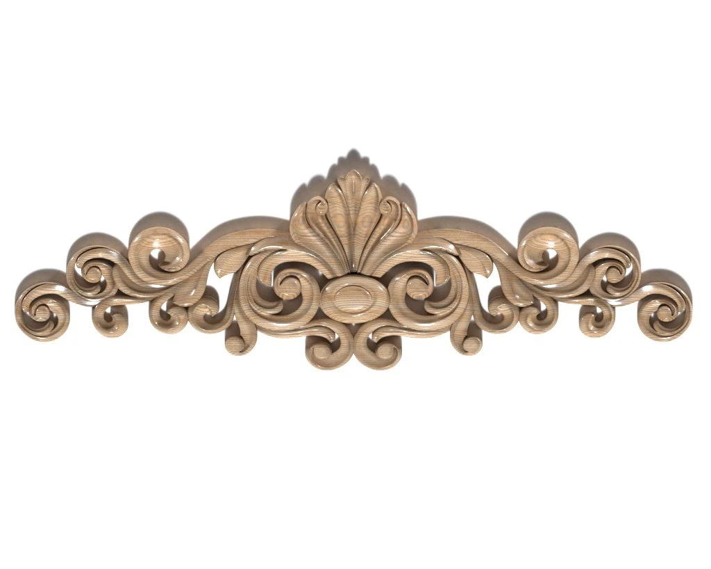 Cartouche-002 3D Model .c4d .max .obj .3ds .fbx .stl .blend 