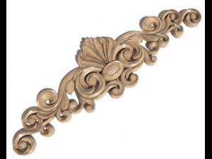 Cartouche-002 3D 模型