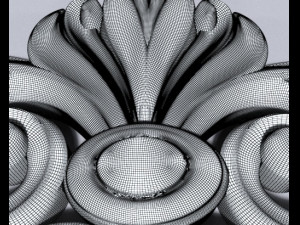 Cartouche-002 3D 模型