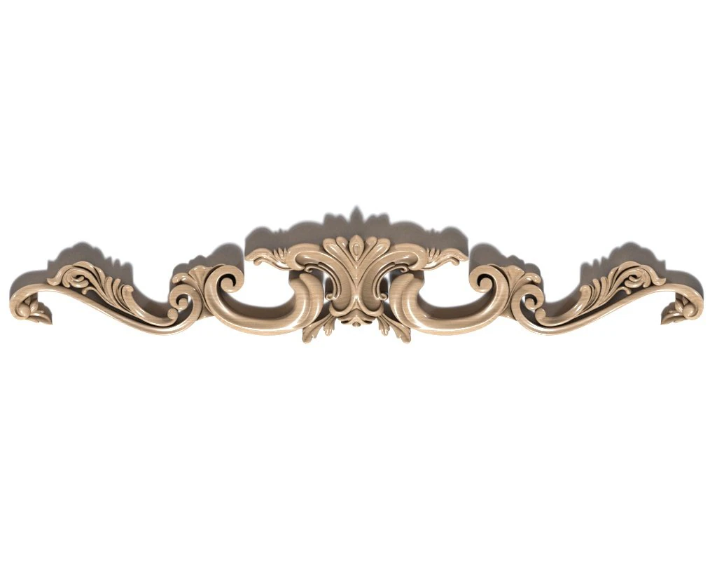 Cartouche-003 3D Model .c4d .max .obj .3ds .fbx .stl .blend