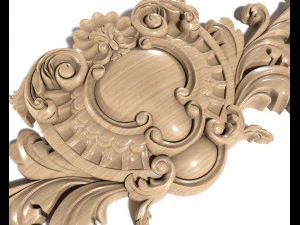 Cartouche-004 3D Model
