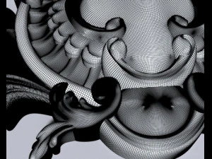 Cartouche-004 3D Model
