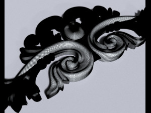 Cartouche-005 3D-Modell