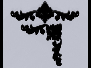 Cartouche-006 Modèle 3D