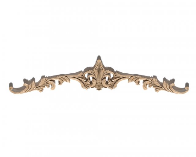 Cartouche-013 3D Model .c4d .max .obj .3ds .fbx .stl .blend 