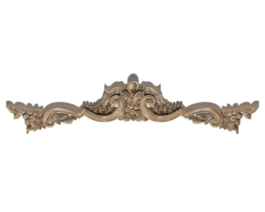 Cartouche-014 3D Model .c4d .max .obj .3ds .fbx .stl .blend 