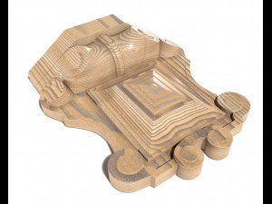 Cartouche-015 3D Model