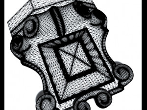 Cartouche-015 3D Model