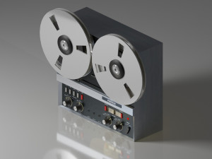 Revox A77 Vintage Reel Tape 3D-Modell
