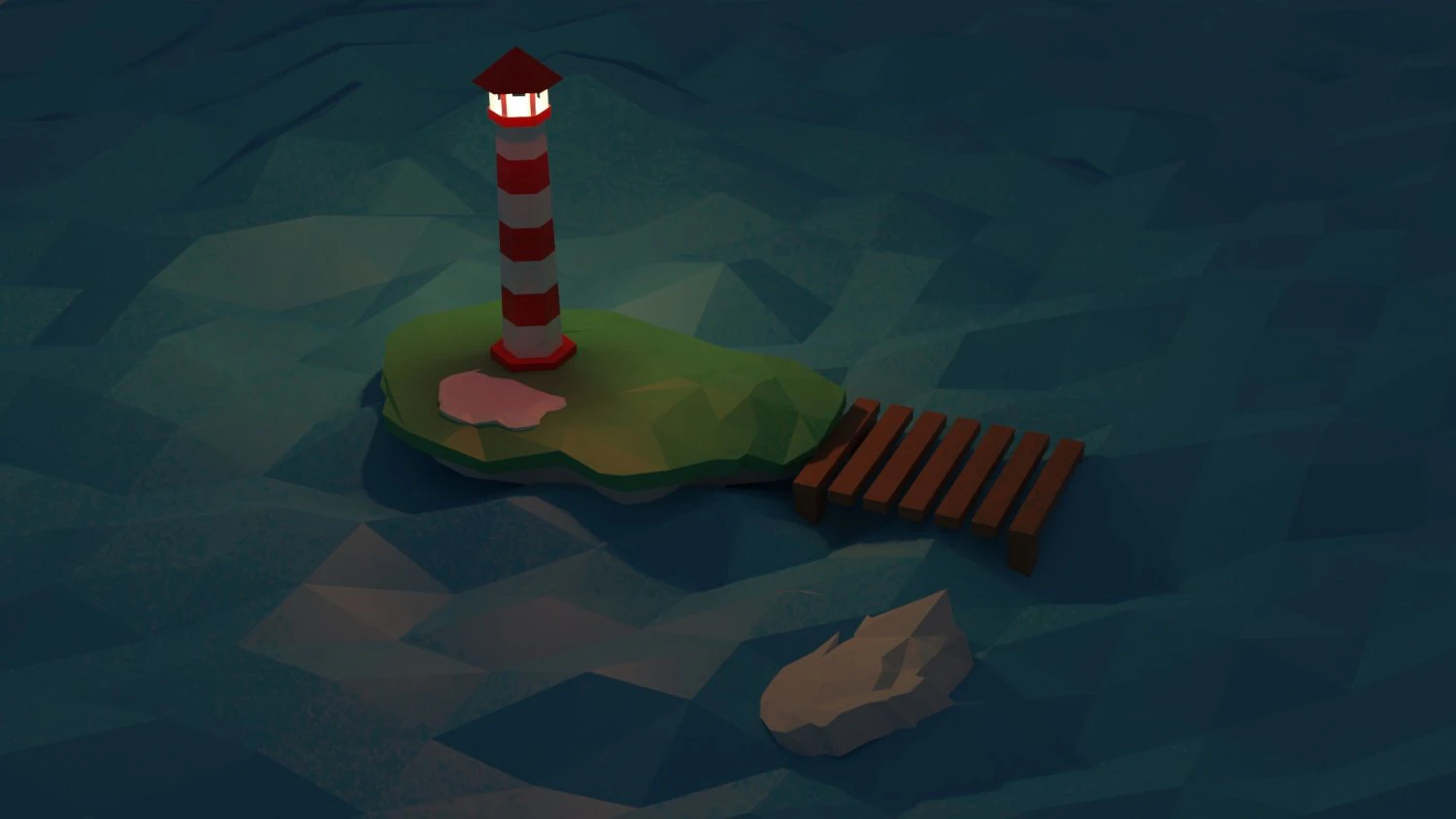 Lighthouse 3D Model .c4d .max .obj .3ds .fbx .stl .blend 