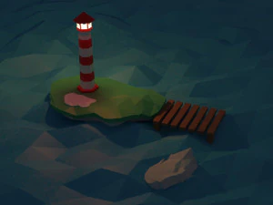 Phare Modèle 3D