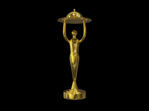 Golden Foodie Chef Trophy 3D मॉडल