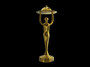 Golden Foodie Chef Trophy 3D मॉडल