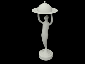 Golden Foodie Chef Trophy 3D मॉडल