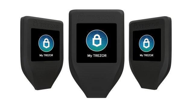 Trezor Wallet Model T Modèle 3D .c4d .max .obj .3ds .fbx .stl .blend 