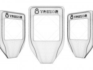 Trezor Wallet Model T Modèle 3D