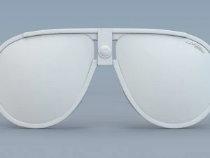 Carrera Square Pilot Sunglasses 3D Model