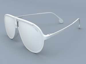 Carrera Square Pilot Sunglasses 3D 모델