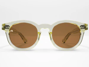 Oliver Peoples Transparent Frame Sunglasses 3D Model
