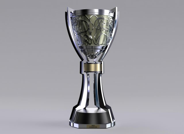 Nascar Monster Energy Trophy 3D Model .c4d .max .obj .3ds .fbx .stl .blend 