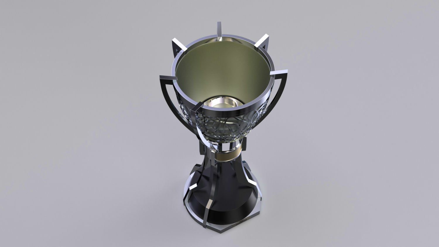 uefa euro league cup trophy 3D Model in Awards 3DExport