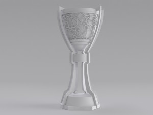 Nascar Monster Energy Trophy 3D Model