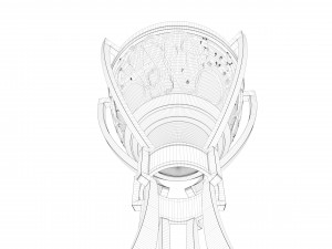 Nascar Monster Energy Trophy 3D Model