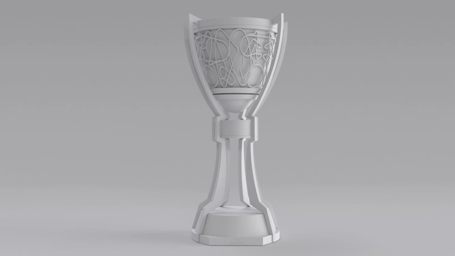 Nascar Monster Energy Trophy 3D Print Model .c4d .max .obj .3ds .fbx .stl .blend