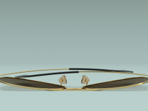 Ray Ban Aviator Classic Sunglasses 3D 모델