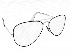 Ray Ban Aviator Classic Sunglasses 3D 모델