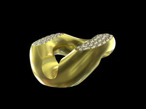 Iced Cuban Link Chain 3D Model