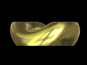 Iced Cuban Link Chain 3D Model