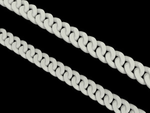 Iced Cuban Link Chain Modelo 3D